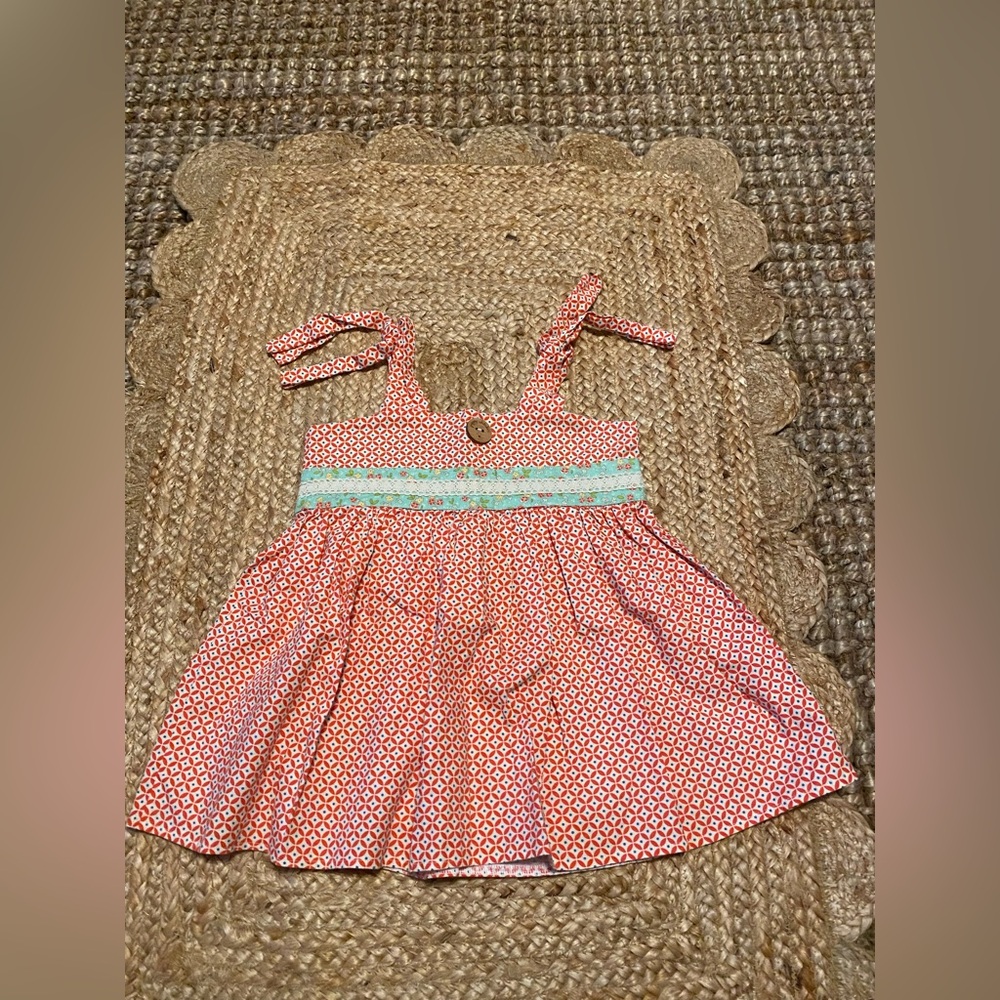 Poppy Whitaker toddler girls tie sleeve top